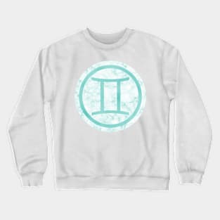 Blue Marble Zodiac - Gemini Crewneck Sweatshirt